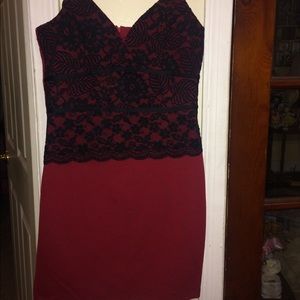 Strapless dress